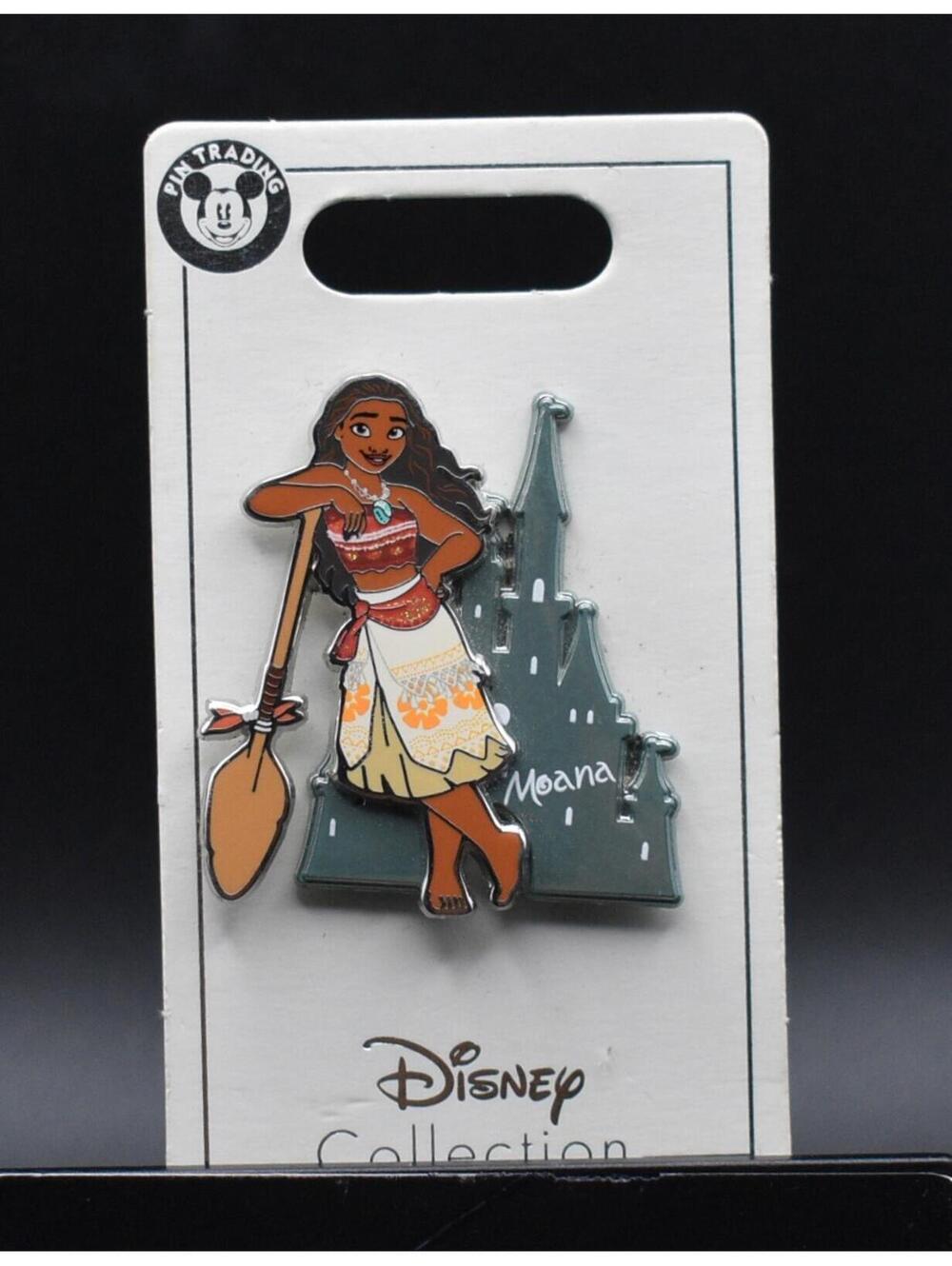 Disney Princess Signature Moana Cinderella Castle Oar Pin (C5)